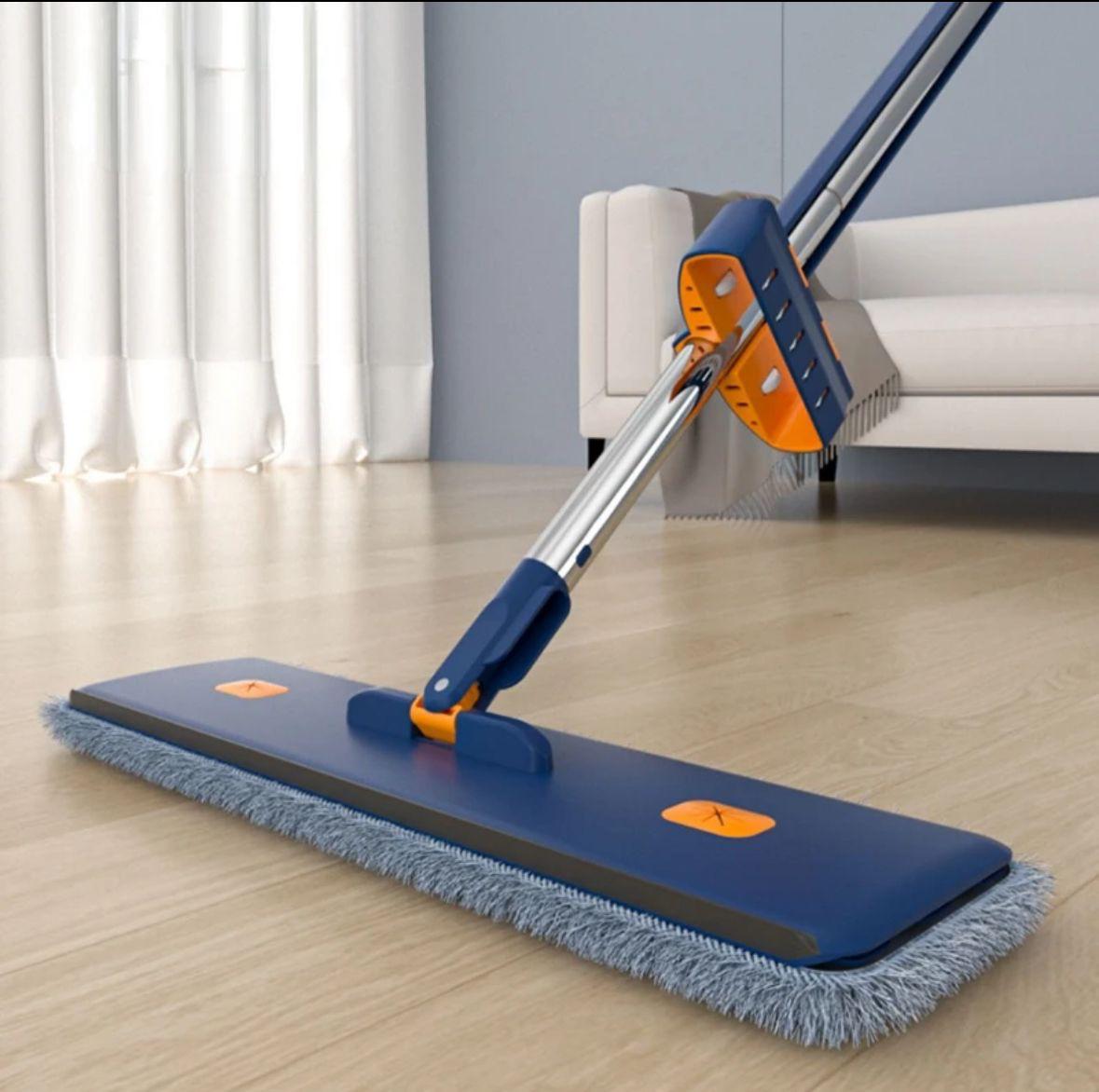 Fregona Plana Con Giro Automatico